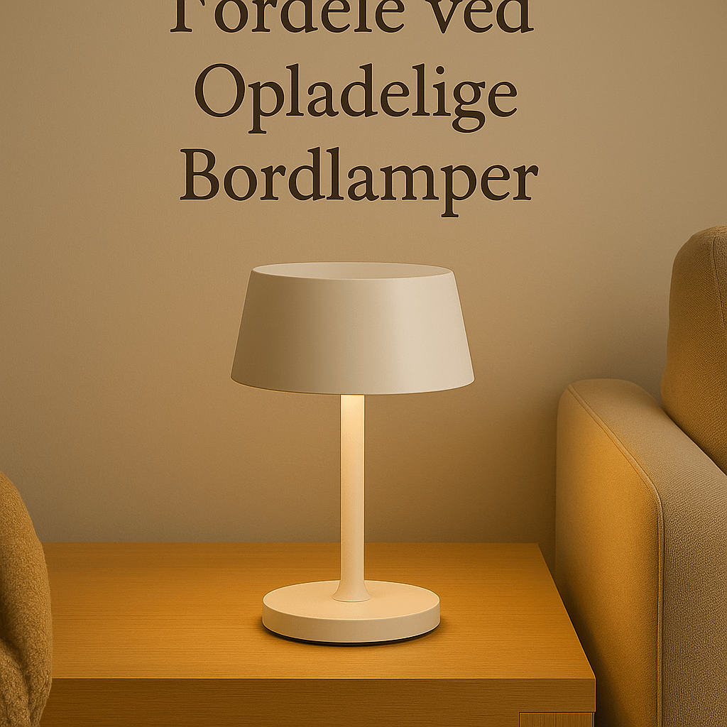 Tre opladelige bordlamper – Luna, Nordika og Sigtuna fra Boliglampen.dk
