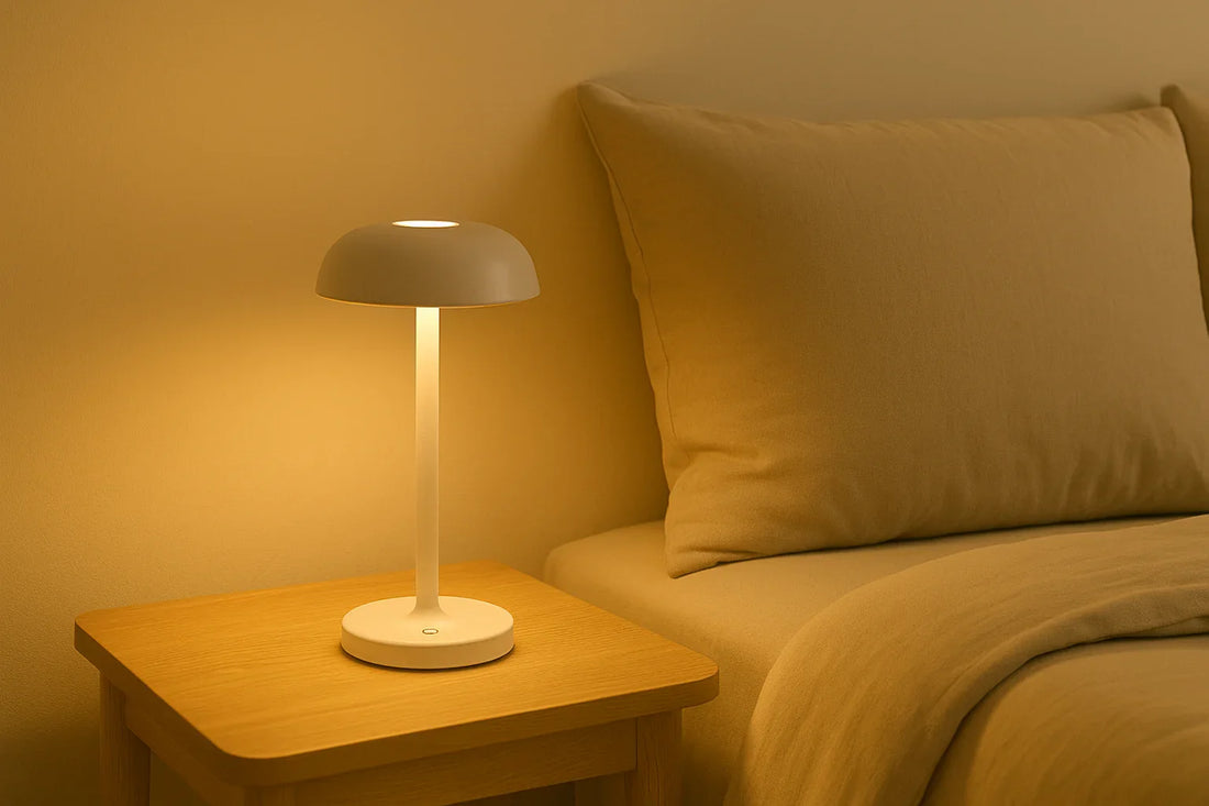 Sæt stemningen med dæmpbar LED-lampe uden ledning