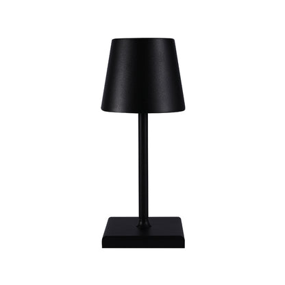 Sigtuna Mini opladelig bordlampe i sort med elegant nordisk design på lys baggrund