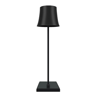 Sigtuna opladelig bordlampe i sort med minimalistisk nordisk design på lys baggrund